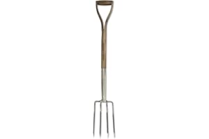 Spear & Jackson 4552BF Traditional Stainless Border Fork, Multi-Coloured