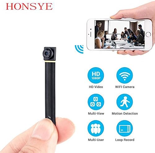 HD The Smallest P2P Wifi Spy Camera DIY Mini Wifi Module Hidden Camera Motion Activated Video Recorder DV Camcorder for IOS Android APP Remote View