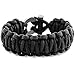 STEVEN G Men's Survival Gear Adjustable Professional Paracord Fashion Sport Bracelet with Firestarter and Striker / Cutter for Outdoor Adventures Prime Gift