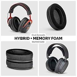 BRAINWAVZ Hybrid Memory Foam Earpad - Black