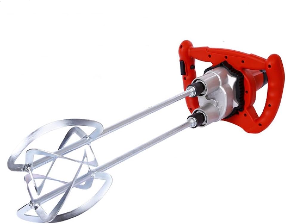 MXBAOHENG Industrial Double Rod Paint Mixer Putty Cement Feed Paint Agitator High