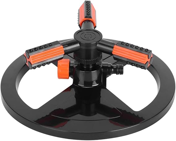 Ymiko Rociador de Agua Giratorio Rociador de jardín para Sistema de