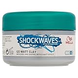 Wella 6 X Shockwaves Go Matt Clay 75Ml