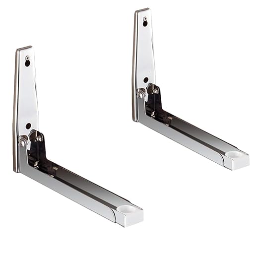 YFSS Plegables Soporte para microondas,Ajustable de Pared ...