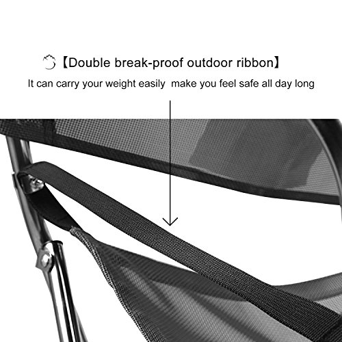 Freshore Canes and Walking Sticks Seat Collapsible 300lbs - Sport Folding Chair Seat Cane 4 Stool Walker for Camping (Heavy Duty Aluminum Alloy 1kg -2.2lb Weight XL Size Blue) - Thumbnail 5