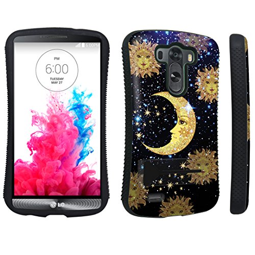 DuroCase LG G3 Kickstand Case - (Moon Stars Sun)