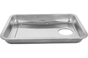 Homoyoyo Feed Tray for Meat Mincer - Heavy-Duty Stainless Steel Loading Tray for Meat Grinders 3" Hole - Food Pan Attachment 