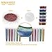 Slime Making Kit Supplies: Including Rainbow Foam Beads, Fishbowl Beads, 12 Glitter pack, Fruit and Flower Slices,Slime CuttingTools, 20 Large Containers, Free Ebook - DIY Slime and Clay decoration
