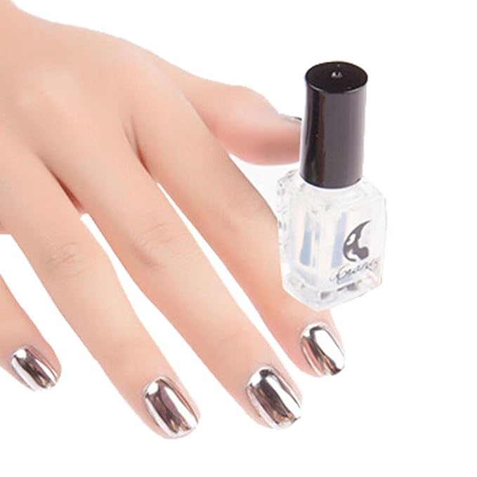 Inverlee Gel Nail Polish Mirror Effect Nail Polish Plating Metallic Magic Mirror Effect Chrome Art Decoration - 