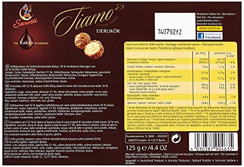 Sarotti Tiamo Feinste Trüffel Eierlikör – Bild 2