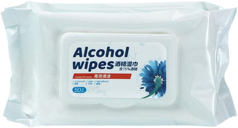 zhangwei Disinfectant Wipes Hand Sanitizer Wipes Pocket Size Travel Pack 50 Sheets