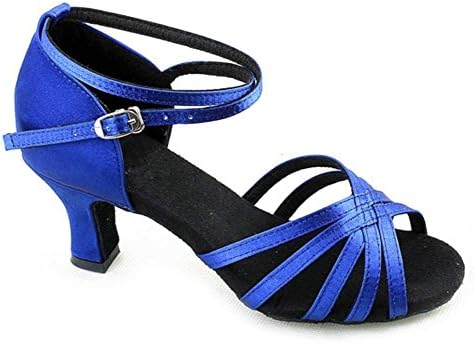 Kize Women's T-strap Glitter Salsa Tango Ballroom Latin Dance Shoes Wedding Pumps