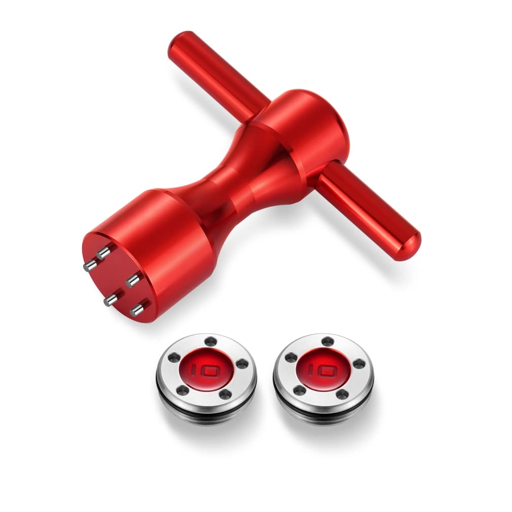 Photo 1 of ROYMADE Golf Putter Weights 2pcs 5g/10g/15g/20g/25g/30g/35g/40g/45g with Red Wrench Kit Replace for Scotty Cameron Putters