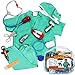 Surgeon Costume for Kids - Kid Surgeon Kit w/ Toy Surgeon Accessories - Dress Up Set with Durable Case by Tigerdoe