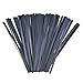 FYZ Brothers Plastic Black Twist Ties, 5”, 1000 Pcs