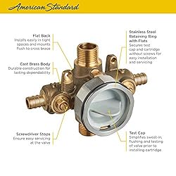 American Standard RU107SS Flash Shower Rough-in