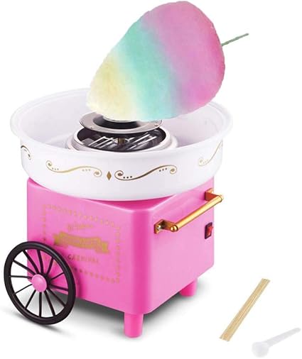 Macchina Per Fare Lo Zucchero Filato 500w Retro Cotton Candy Machine Per Casa Feste Di Compleanno O Altre Ricorrenze Compresi Cucchiai Da Cucchiaio E Bastoncini Di Legno 28x30 Cm Amazon It Casa E Cucina