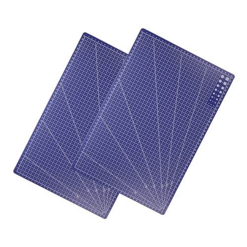Uonlytech 2pcs Cutting Mats Double-sided Crafting Pad for Projects Paper Art Sewing and Scrapbooking
