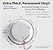 Craftopia USA Glitter Vinyl Self Adhesive Vinyl Sheets 12