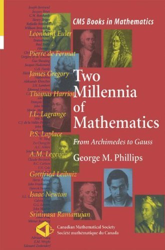 Two Millennia of Mathematics: From Archimedes to Gauss (CMS Books in Mathematics)