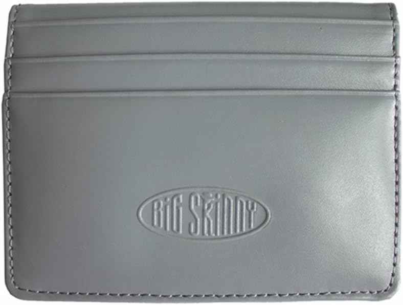 Big SkinnyNew Yorker Leather ID Slim Wallet, Holds Up to 24 Cards