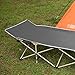 OSAGE RIVER Camping Cot for Adults - Folding Camping Cot - Portable Cots for Sleeping - Rated for 300 lbs, Gray