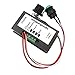 uniquegoods 6V 12V 24V Digital Display LED DC Motor Speed Controller PWM Stepless Speed Control Switch HHO Driver - Black CCM5D Green