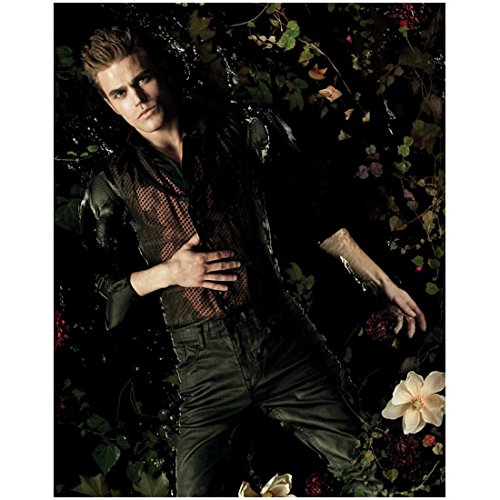 Paul Wesley as Stefan Salvatore Laying on Ground 8 x 10 inch Photo