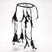Generic 1 Piece Black Wall Hanging Dream Catcher with Bead Feather Decoration