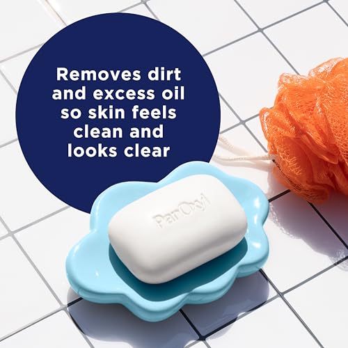 PanOxyl Acne Treatment Bar with 10% Benzoyl Peroxide, Maximum Strength Acne Bar for Face, Chest, and Back, Soap-Free Body Wash, Treats Acne Pimples, Whiteheads, Blackheads, pH Balanced, Vegan, 4 oz