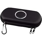 ELIATER PSP Carring Case Portable Travel Pouch Cover Zipper Bag Compatible for Sony PSP 1000 2000 3000 Game Console
