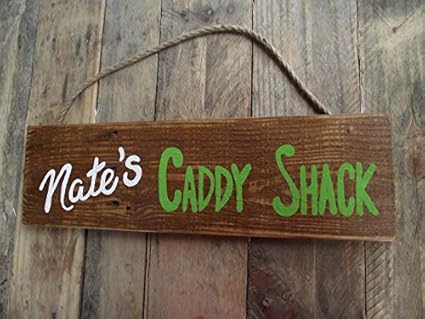 Golf Personalized Golf Gift For Men Caddy Shack Golf Golf Decor