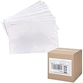 1000 Pcs 9.5"x6.7" Self-Sealing Packing List Envelope Pouches, Clear Adhesive Top Loading Packing Envelopes for Shipping Supply, Mailing Pouch Enclosed Bags Packing Slip & Invoice Labels