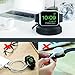 Mangotek Apple Watch Charger Cable iWatch Stand, 2 in 1 Magnetic Charger Module with Nylon Braided Cable for Apple Watch Series 4, 3, 2, 1, 38mm/42mm/40mm/44mm iWatch, Apple MFi Certified, 4 Feet