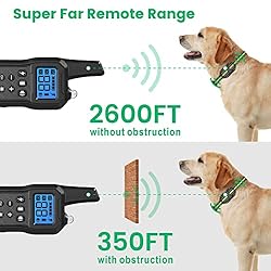 FunniPets Dog Training Collar 2600ft Range - Dog