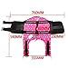 Assorted Color Choice Pet Dog Saver Life Vest Coat Flotation Float Life Jacket Aid Buoyancy Medium (Pink)