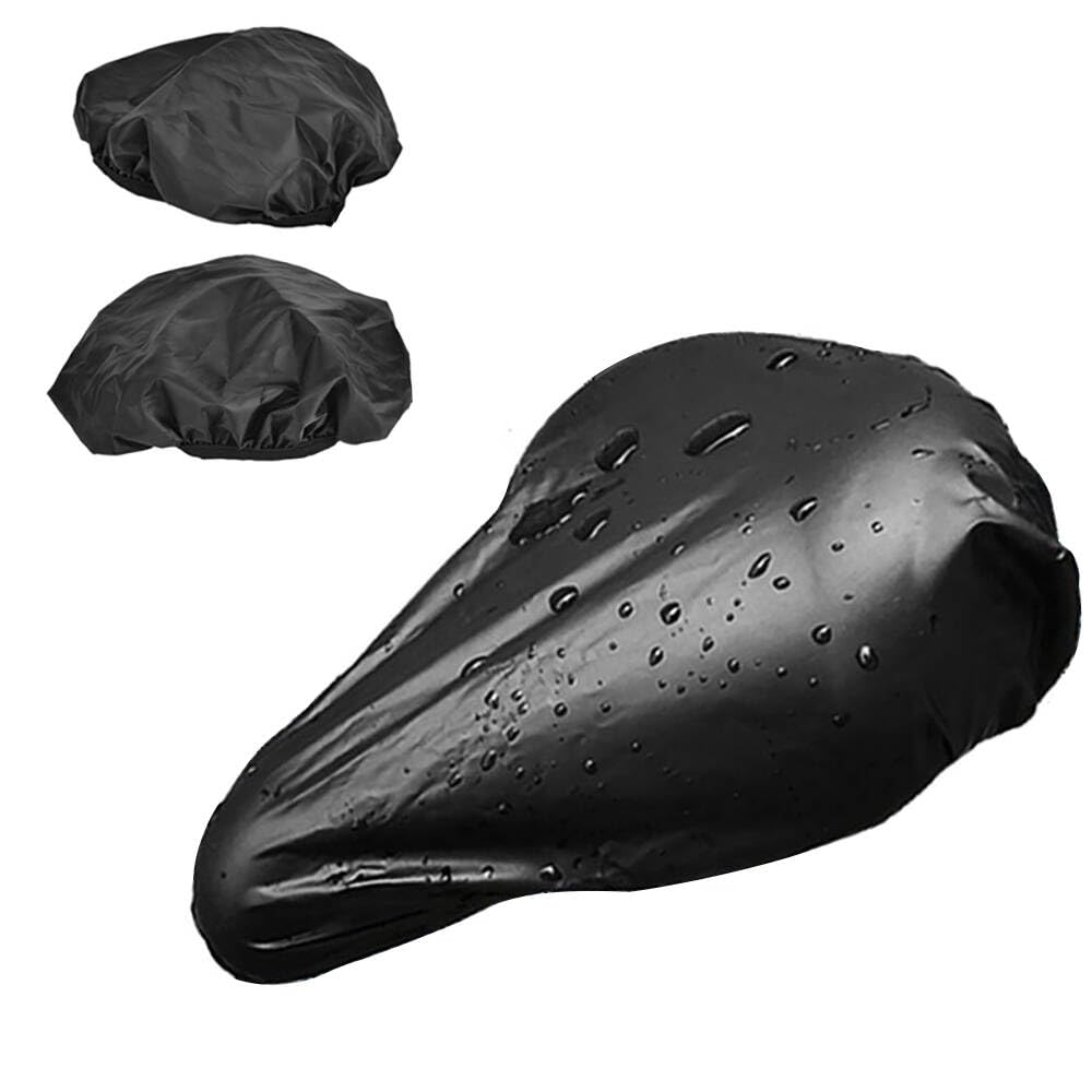 2 x Bike Seat Cover, Waterproof Bicycle Seat Cover Rain Cove Saddle Cover
