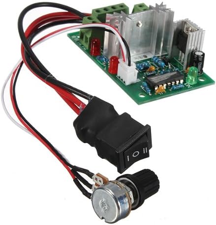 PWM DC Motor Speed Switch Controller Control Reversible Regulator .