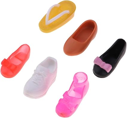 plastic doll shoes