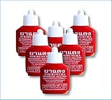 Mercurichrome Siribuncha 2% Merbromin Solution (0.5 Fl Oz X 6 Squeeze Bottles) Safe to Skin with Effective for First Aid to Clean Would in Hospitals, Nursing Homes and Veterinary Clinics