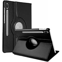 Capa Giratória Para Samsung Galaxy Tab S7 Fe 12.4" T730 T735 - Preta/H'maston
