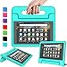 AVAWO Shock Proof Case for Fire HD 8 2017/2018 Tablet - Kids Shockproof Convertible Handle Light Weight Protective Stand Case for Fire HD 8-inch (7th/8th Generation, 2017/2018 Release), Turquoise primary