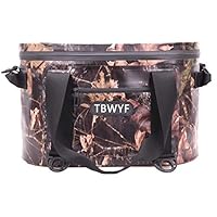 TBWYF 40 Cans Cooler Bag Leak-Proof Soft Sided Pack Cooler Insulated Cooler Bag with Hard Liner and Heavy Duty Waterproof TPU Material for Beach Party, Hiking, Camping and Outdoor Activities