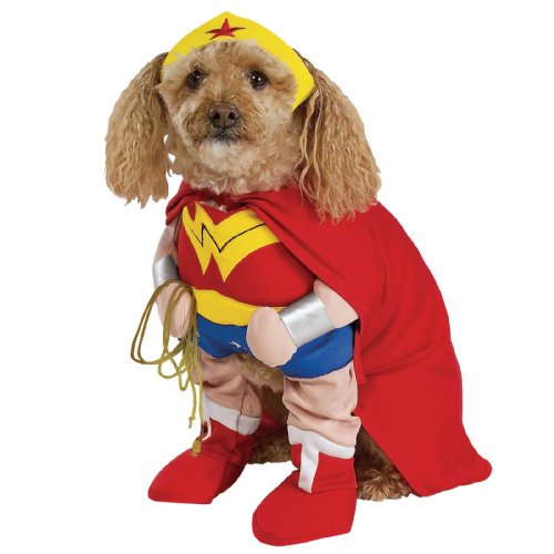 Wonder Woman Pet Costume, Medium