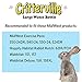 Large Animal Water Bottle | Ideal for Hamsters, Mice, Guinea Pigs & Rabbits