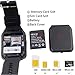 Smart Watch for Android Phones iPhone Compatible for Men Women - Aeifond Bluetooth Touch Screen Smartwatch Fitness Tracker with Camera Step Calorie Counter Sleep Monitor SIM SD Card Slot (Black1)
