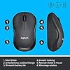 Logitech-M220-Wireless-Mouse-Silent-Buttons-24-GHz-with-USB-Mini-Receiver-1000-DPI-Optical-Tracking-18-Month-Battery-Life-Ambidextrous-PC-Mac-Laptop-Charcoal-Grey Logitech M220 SILENT Wireless Mouse, 2.4 GHz with USB Receiver, 1000 DPI Optical Tracking, 18-Month Battery…