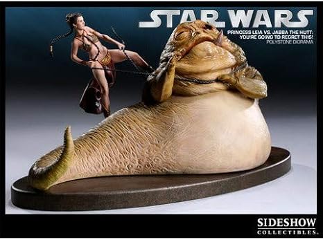 Amazon スターウォーズ プリンセス レイアvsジャバ ザ ハット アニメ 萌えグッズ 通販