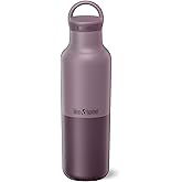 Klean Kanteen Rise Classic Insulated Water Bottle - Keep Drinks Cold for 65 Hours - Stainless Steel - Insulated Water Bottle - Leak & Sweat-Proof - Arch Loop Cap - 20 oz - Dusty Orchid