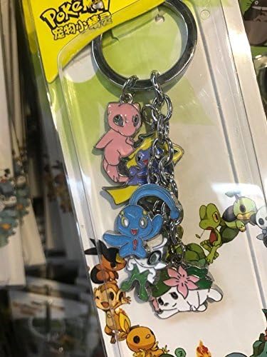 Pokemon Go Character Pikachu Anime Key Chain Keychain Style 1
